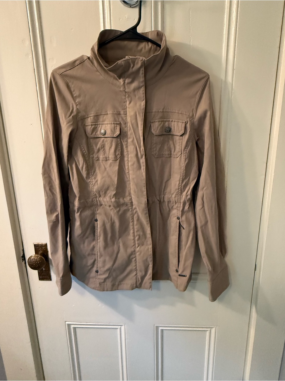 Prana Lightweight Women's Tan Utility Jacket SMALL